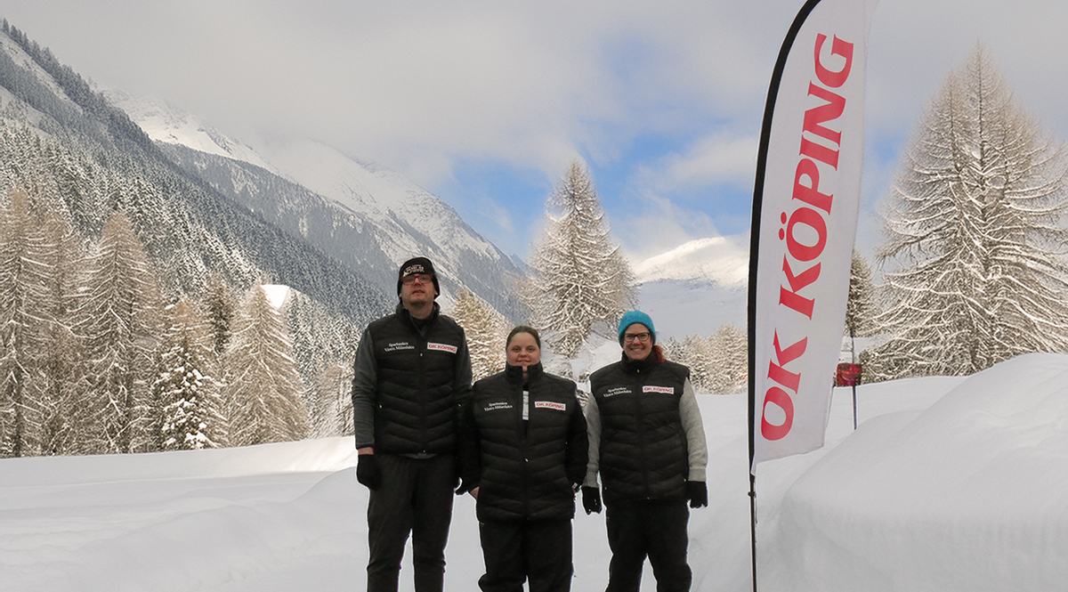 Fotografering OK Köping Snöskolöpning